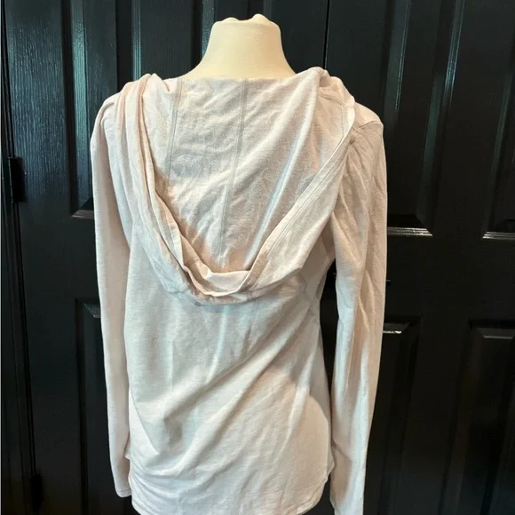 Women's Cream Cowl Neck Top - Picture 3 of 4